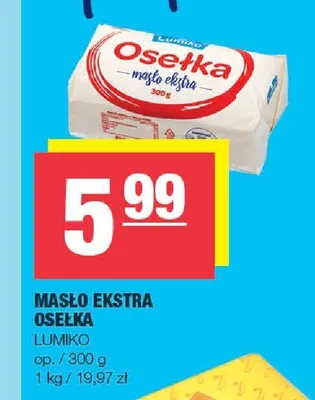Masło ekstra promocja w SPAR