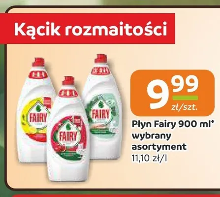 Płyn do naczyń Fairy promocja w Społem Częstochowa