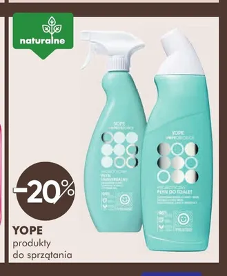 Płyn do toalet Yope promocja w Super-Pharm