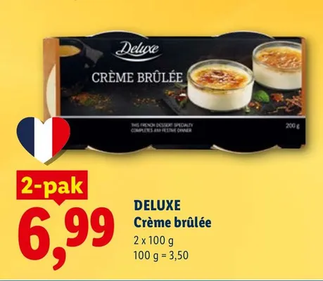Crème brûlée promocja w Lidl