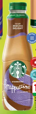 Napój mleczno-kawowy Mocha Delight Starbucks promocja w Dino