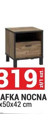 Szafka nocna 45x50x42cm promocja w Merkury Market
