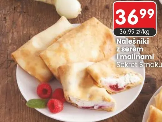 Naleśniki z serem i malinami promocja w Market Point