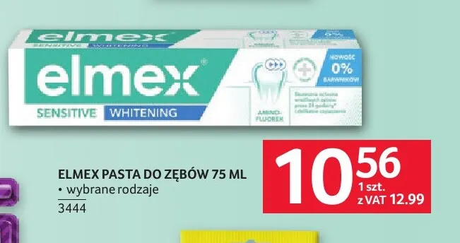 Pasta do zębów Elmex promocja w Selgros
