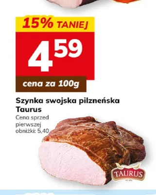 Szynka swojska pilzneńska Taurus promocja w Hitpol
