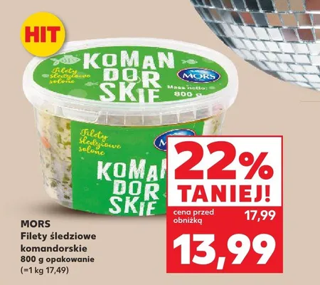 Filety śledziowe komandorskie promocja w Kaufland