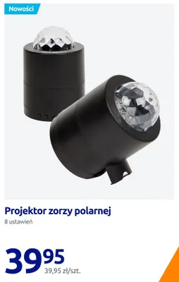 Projektor zorzy polarnej 8 ustawień promocja w Action