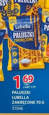 Paluszki zakręcone Lubella promocja w Selgros