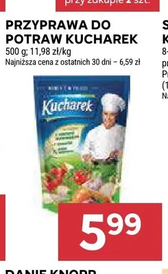 Przyprawa do potraw Kucharek promocja w Stokrotka