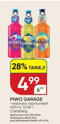 Piwo Garage Carlsberg promocja w Chata Polska
