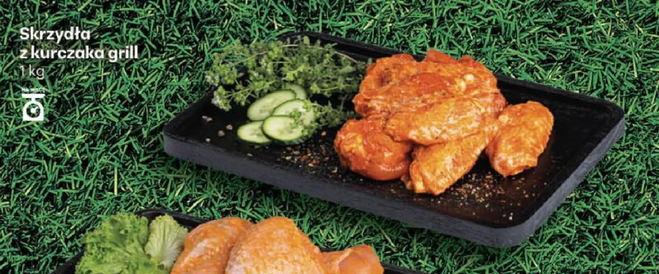 Skrzydła z kurczaka grill promocja w Delikatesy Centrum