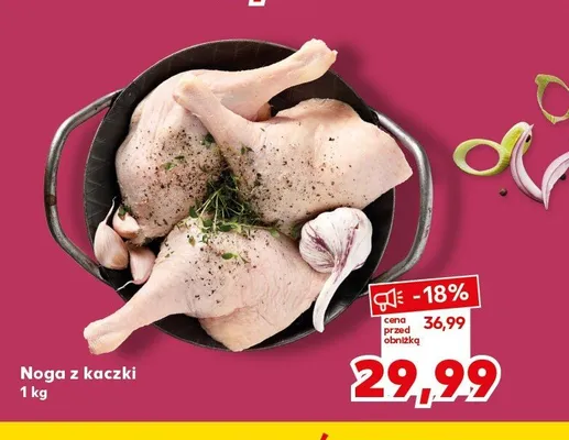 Noga z kaczki promocja w Kaufland