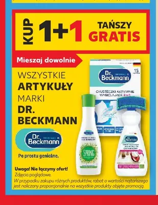 Artykuły marki Dr. Beckmann promocja w Kaufland