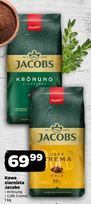 Kawa ziarnista Krönung, Café Crema promocja w Netto