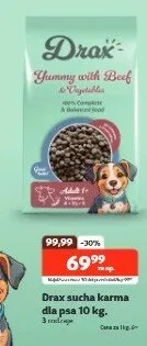 Sucha karma dla psa 10 kg promocja w KAKADU