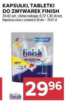 Kapsułki do zmywarek Finish 25-42szt. promocja w Stokrotka