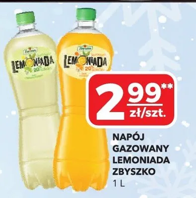 Napój gazowany lemoniada Zbyszko promocja w Top Market