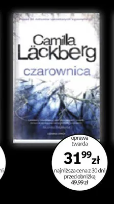 Książka Czarownica Camilla Läckberg oprawa twarda promocja w Empik