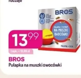 Pułapka na muszki owocówki Bros promocja w Drogerie Koliber