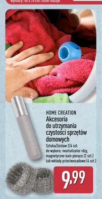 Wkłady przeciwasadowe 4-pak Home Creation promocja w Aldi