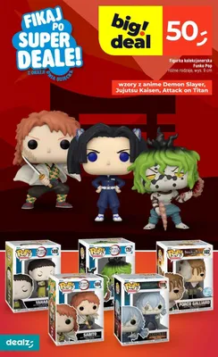 Figurka kolekcjonerska Funko Pop Attack on Titan Porco Galliard wys. 9cm promocja w Dealz