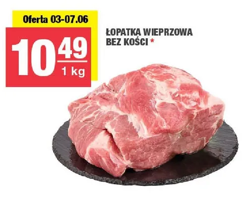 Łopatka wieprzowa bez kości promocja w SPAR