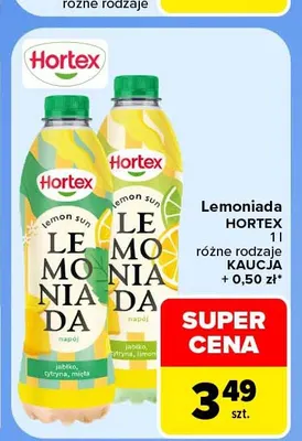 Lemoniada Hortex promocja w Carrefour Market