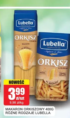Makaron orkiszowy pióra Lubella promocja w Bingo