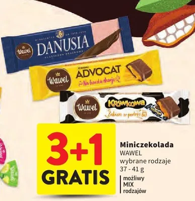 Minizekolada wybrane rodzaje promocja w Intermarche