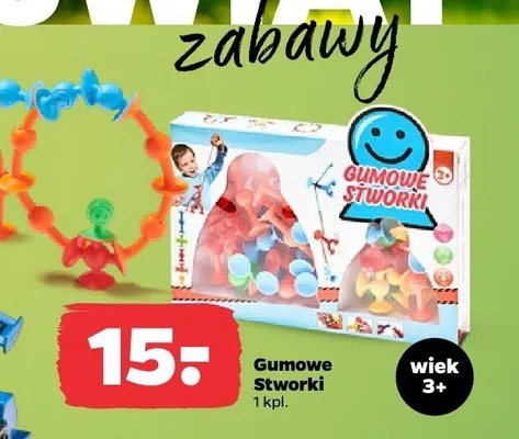 Gumowe Stworki promocja w Netto