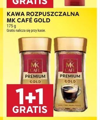 Kawa rozpuszczalna MK Café Gold promocja w Stokrotka