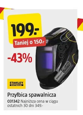 Przyłbica spawalnicza Stanley Fatmax promocja w Jula