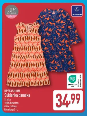 Sukienka damska UP2FASHION promocja w Aldi