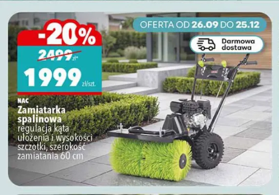 Zamiatarka spalinowa Nac promocja w Biedronka