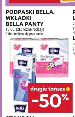Wkładki higieniczne Bella Panty promocja w Stokrotka