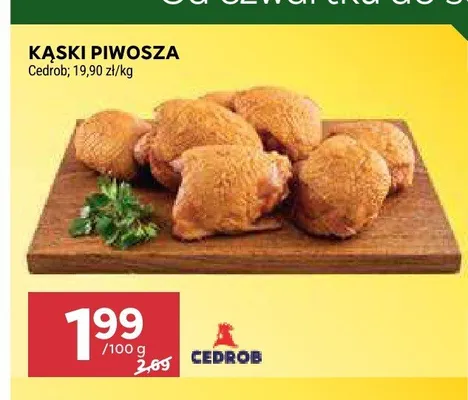 Kąski piwosza Cedrob promocja w Stokrotka