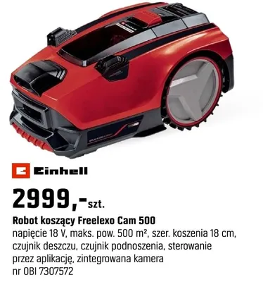 Robot koszący Freelexo Cam 500 promocja w OBI