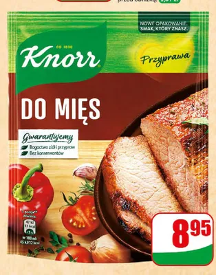 Przyprawa do mięs Knorr promocja w Dino