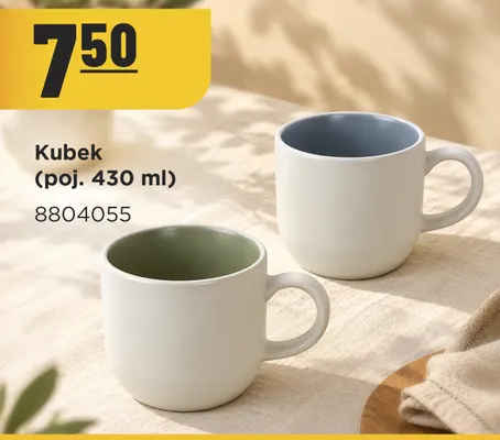 Kubek 430 ml 8804055 promocja w MR. DIY