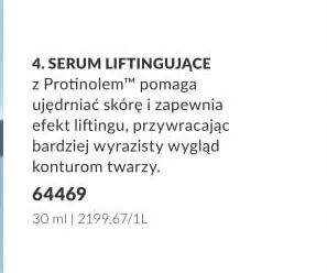 Serum liftingujące z Protinolem Anew promocja w AVON