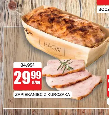 Zapiekaniec z kurczaka Haga promocja w Bingo