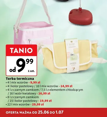 Torba termiczna 4 l mix wzorów promocja w Intermarche