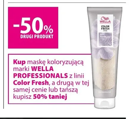 Maska koloryzująca WELLA PROFESSIONALS Color Fresh promocja w Hebe