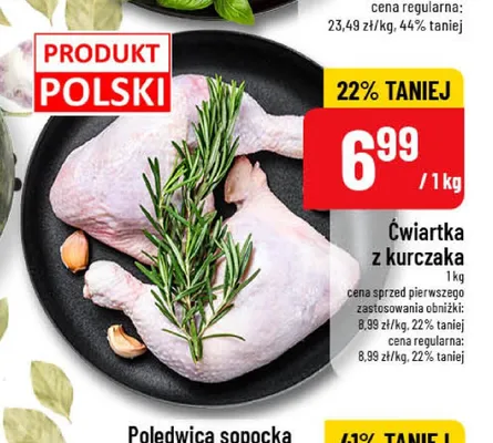 Ćwiartka z kurczaka promocja w POLOmarket