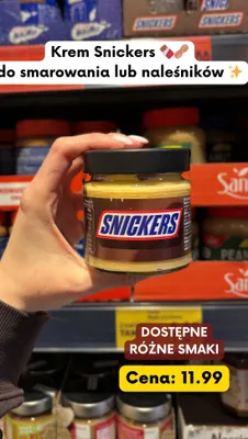 Krem do smarowania różne smaki promocja w Kaufland