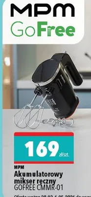 Akumulatorowy mikser ręczny GOFREE CMMR-01 Mpm promocja w Biedronka Home