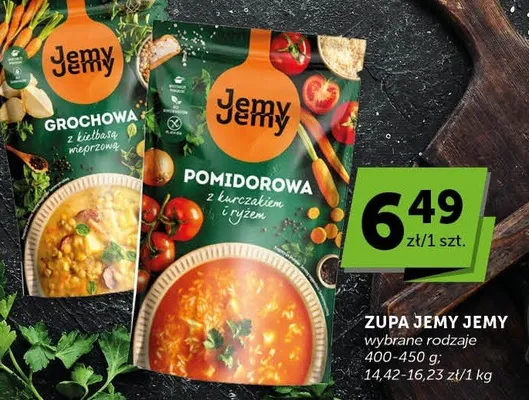 Zupa grochowa z kiełbasą wieprzową Jemy Jemy promocja w ABC