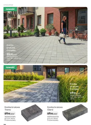 Kostka brukowa Oland nerino promocja w Castorama