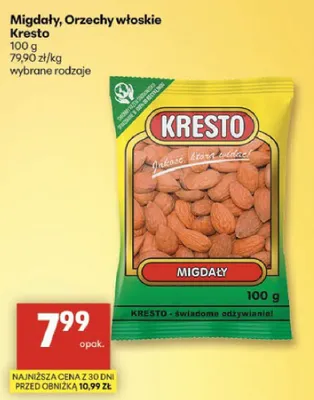 Migdały promocja w Delikatesy Centrum
