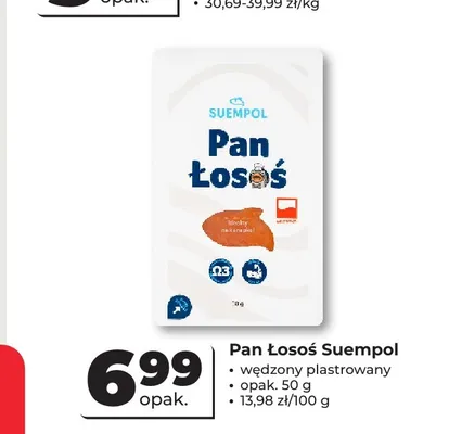Pan Łosoś wędzony plastrowany Suempol promocja w Odido